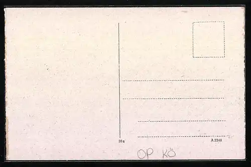 AK Königsberg i. Pr., am Schlossteich