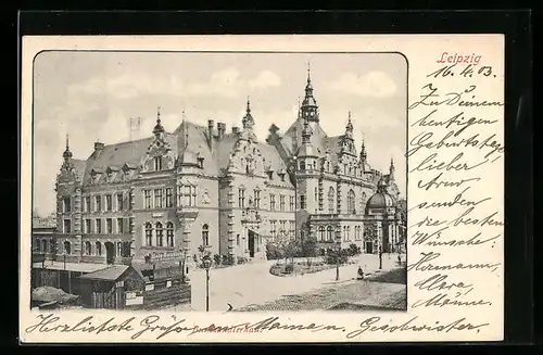 AK Leipzig, Buchhändlerhaus