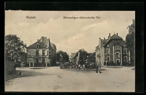 AK Rastatt, ehemaliges Ottersdorfer Tor