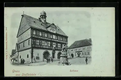 AK Staffelstein, am Rathaus