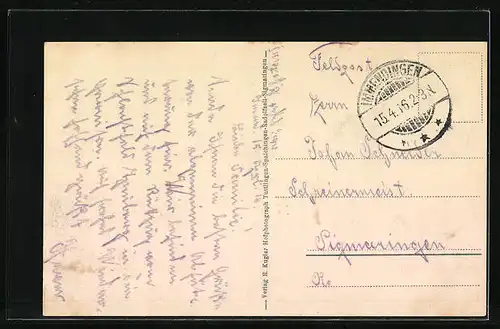 AK Immendingen a. D., Villa am Walde