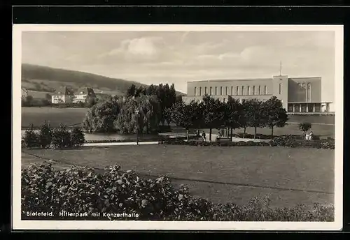 AK Bielefeld, park mit Konzerthalle