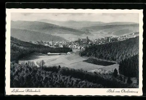 AK Hilchenbach, Blick vom Oberförsterweg