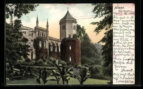 AK Hamburg-Altona, Villa Donner