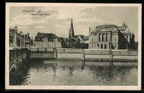 AK Schwerin i. M., Theater und Dom