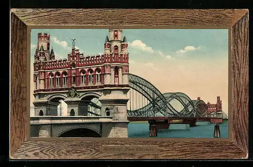AK Hamburg-Rothenburgsort, Neue Elbbrücke