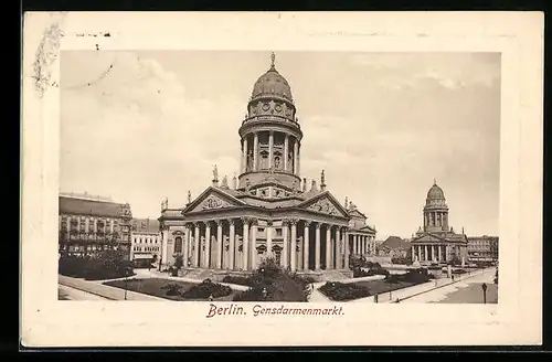 AK Berlin, Gendarmenmarkt