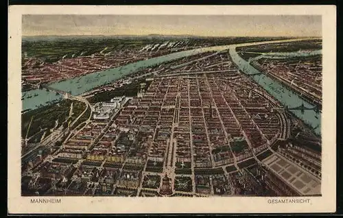 AK Mannheim, Gesamtansicht