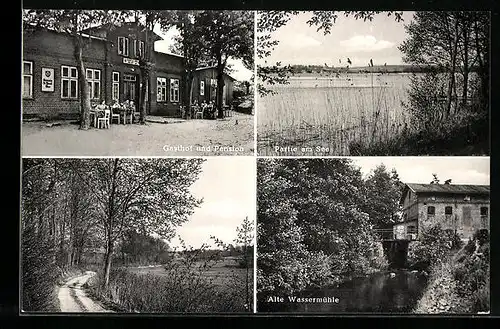 AK Hornsmühlen, Gasthaus & Pension Zur Mühle, alte Wassermühle