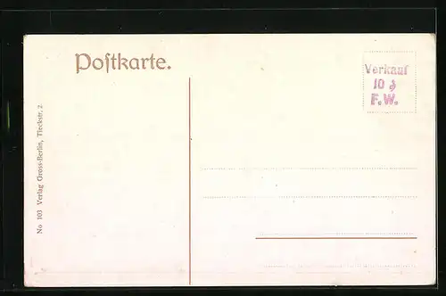 AK Berlin, Dom an der Spree mit Kaiser Friedrich-Brücke