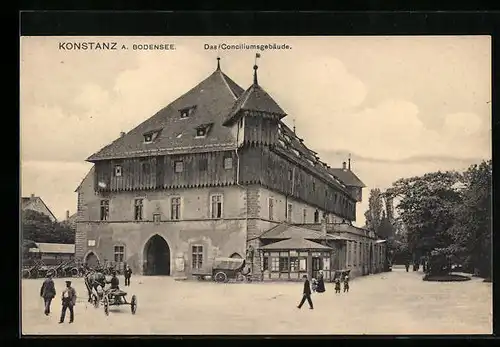 AK Konstanz a. Bodensee, Das Conciliumsgebäude