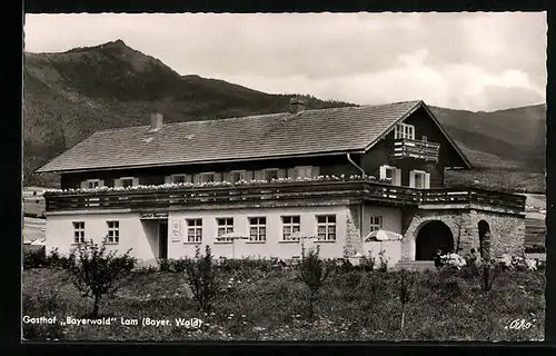 AK Lam (Bayer. Wald), Gasthof Bayerwald