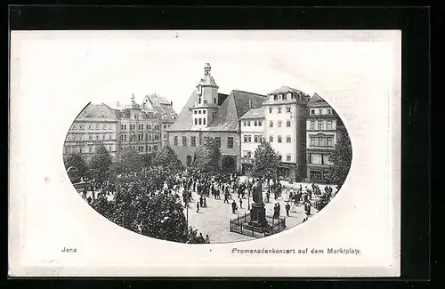 AK Jena, Promenadenkonzert auf dem Marktplatz