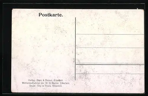 AK Elberfeld, Dreijahrhundert-Feier, Elberfeld im Festschmuck