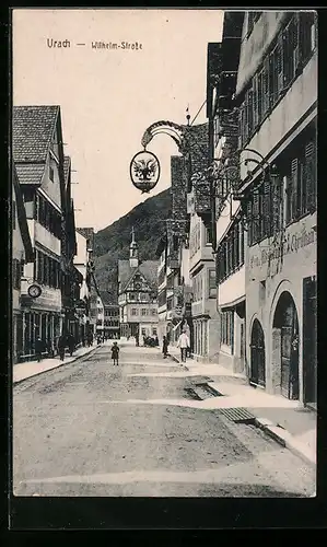 AK Urach, Gasthaus in der Wilhelmstrasse