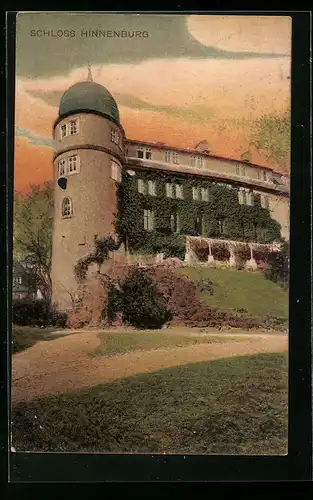 AK Hinnenburg, Partie am Schloss
