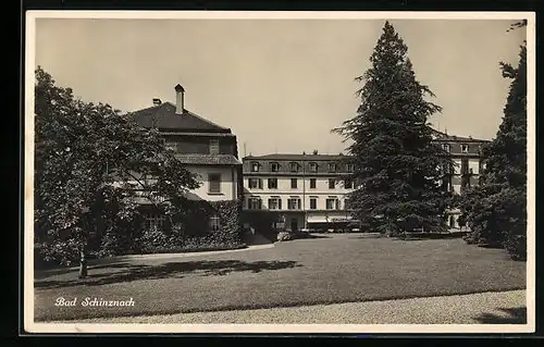 AK Bad Schinznach, Haus mit Vorgarten