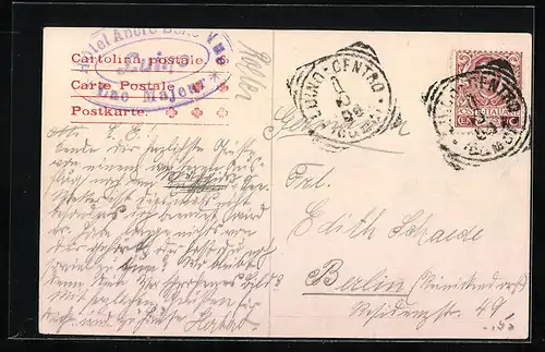 AK Locarno, Veduta generale