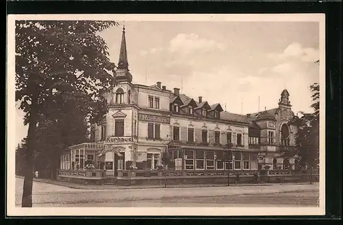 AK Dresden-Klotzsche, Kurhaus Klotzsche-Königswald