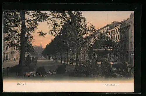 AK Aachen, Partie in der Heinrichsallee