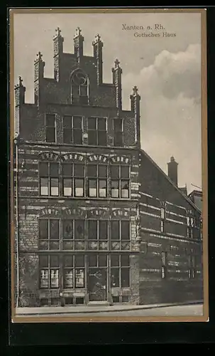 AK Xanten a. Rh., Gotisches Haus