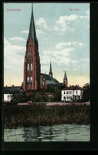AK Schleswig, Blick zum Dom