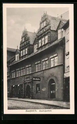 AK Saalfeld / S., Stadt-Apotheke