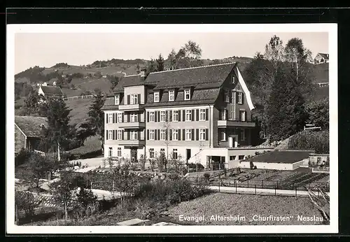 AK Nesslau, Evang. Altersheim Churfirsten