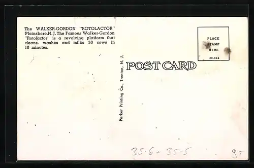 AK Walker-Gordon Rotolactor