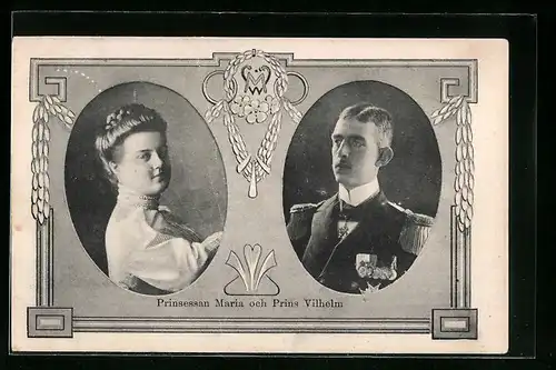 AK Prinsessan Maria och Prins Vilhelm von Schweden