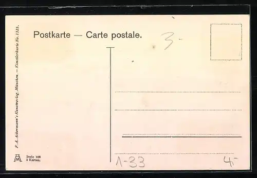 AK Mozart bei seiner Braut Constanze