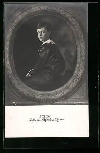 AK Portrait von S. K. H. Erbprinz Luitpold v. Bayern