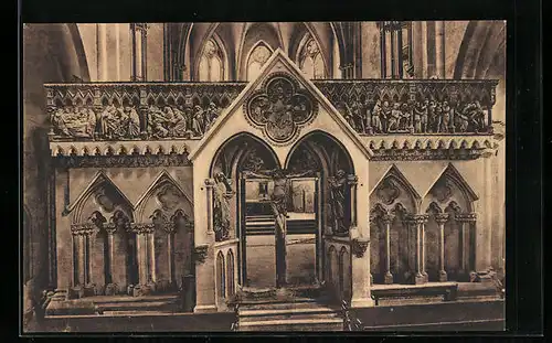 AK Naumburg a.S., Westlettner am Dom