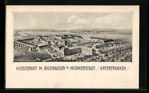 AK M.-Bildhausen b. Münnerstadt, Klostergut M. Bildhausen