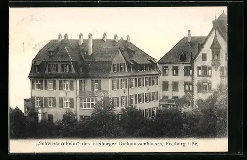 AK Freiburg i. Br., Schwesternheim des Freiburger Diakonissenhauses