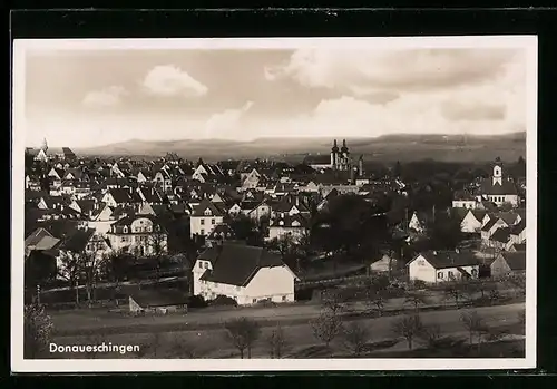 AK Donaueschingen, Gesamtansicht