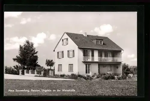 AK Ungstein an der Weinstrasse, Pension Haus Sonnenfang, Inh. Ludwig Weihl