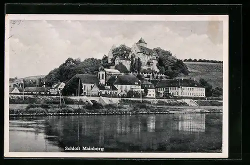 AK Mainberg, Blick auf das Schloss vom Wasser aus