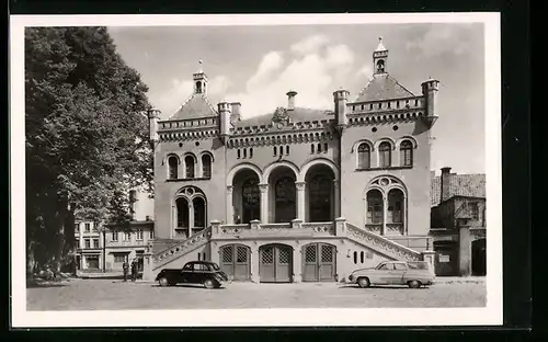 AK Wittenburg /Meckl., Blick auf das Rathaus