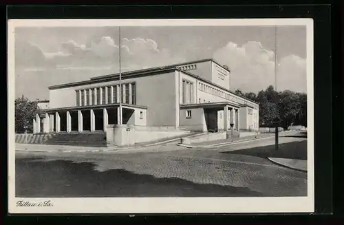 AK Zittau i. Sa., Das Stadttheater