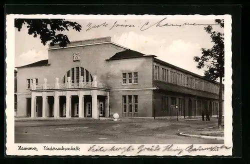 AK Hannover, Blick auf die Niedersachsenhalle