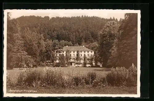 AK Bad Imnau /Hohenzollern, Blick zum Sanatorium Fürstenbau