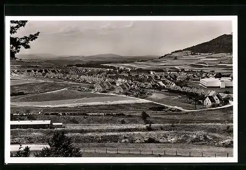 AK Blumberg (Baden), Ortsansicht aus der Ferne