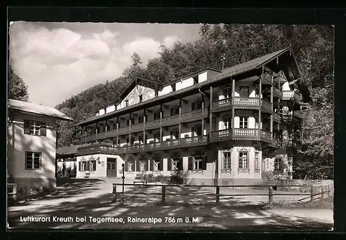 AK Kreuth b.Tegernsee, Hotel Raineraple