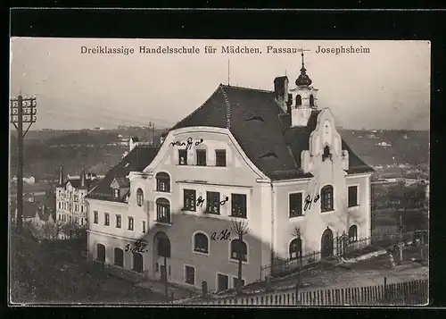 AK Passau, Dreiklassige Handelsschule für Mädchen Josephsheim
