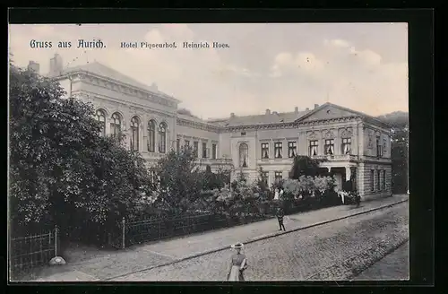 AK Aurich, Hotel Piqueurhof, Heinrich Hoes
