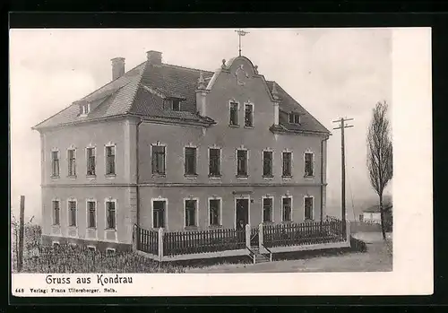 AK Kondrau, Blick auf ein Gebäude