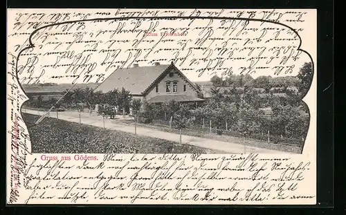 AK Gödens, Gasthaus Pension Zum Friesenhof