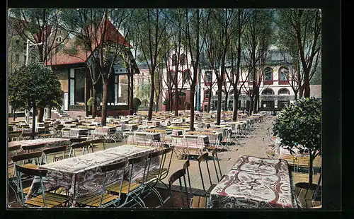 AK Berlin-Neukölln, Gasthaus Berliner Kindl Brauerei, Hermannstrasse 214-219