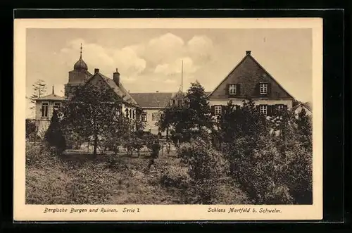 AK Schwelm, Schloss Martfeld, Bergische Burgen und Ruinen